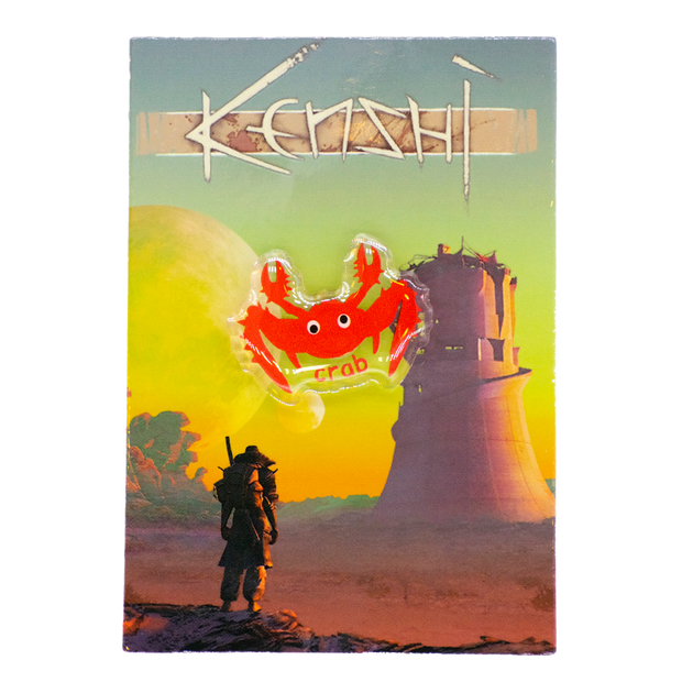 Crab Acrylic Pin