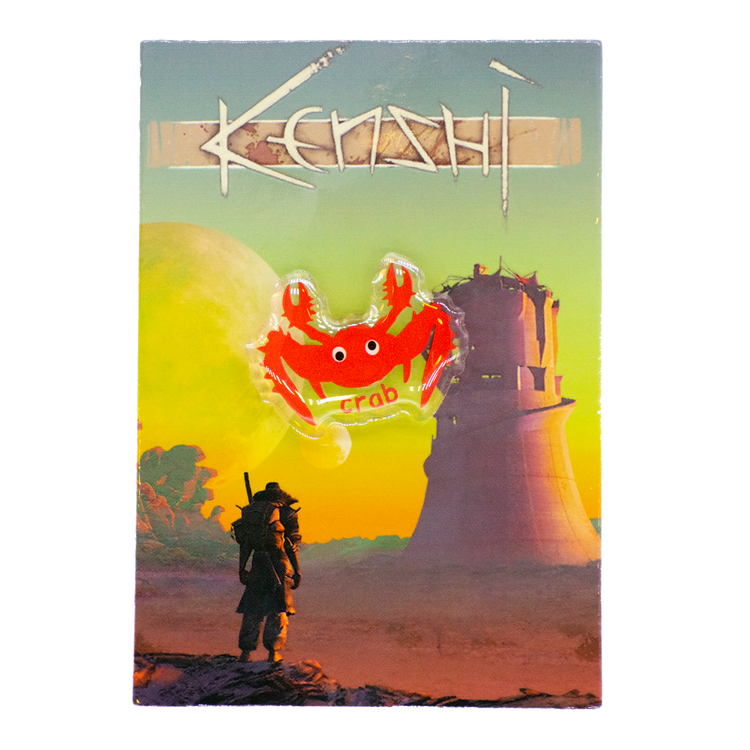 Crab Acrylic Pin