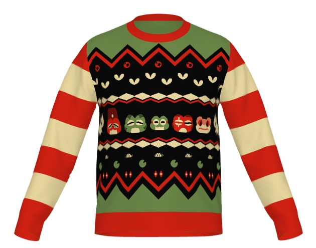 Frogsong Knitted Holiday Sweater