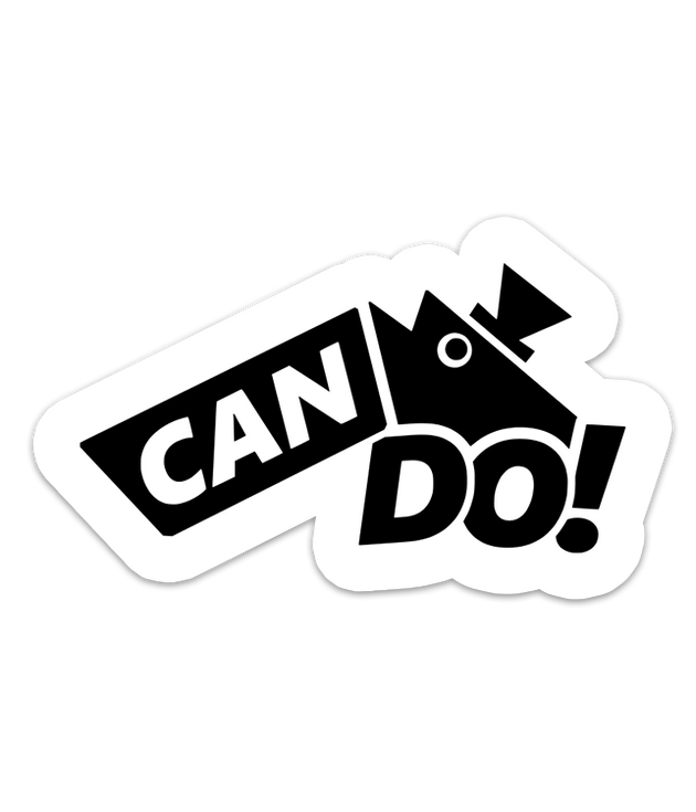 Can-Do! Sticker