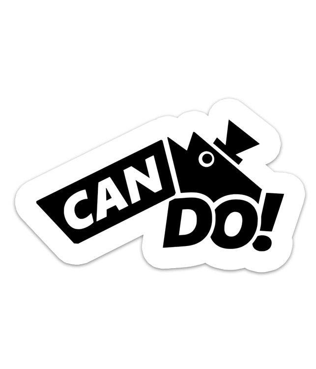 Can-Do! Sticker