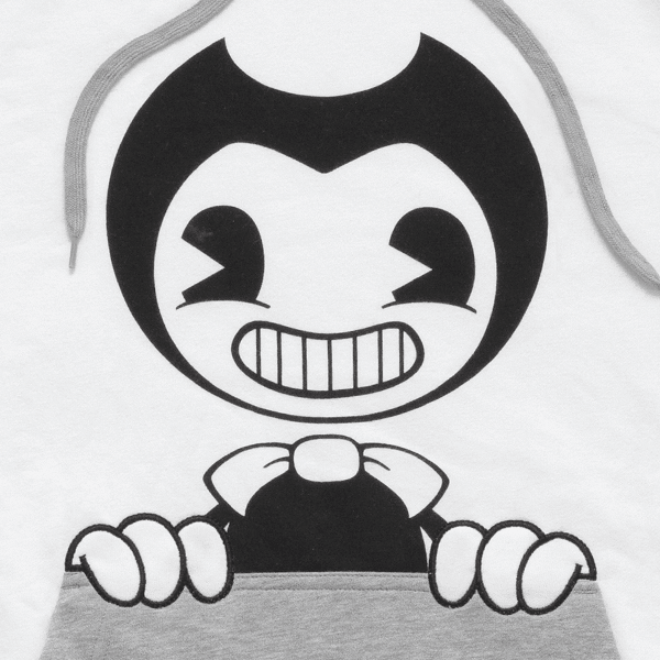 Bendy Color Block Hoodie - Bendy