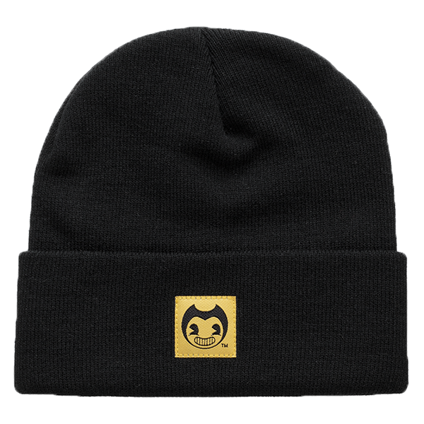 Bendy Basic Black Beanie - Bendy