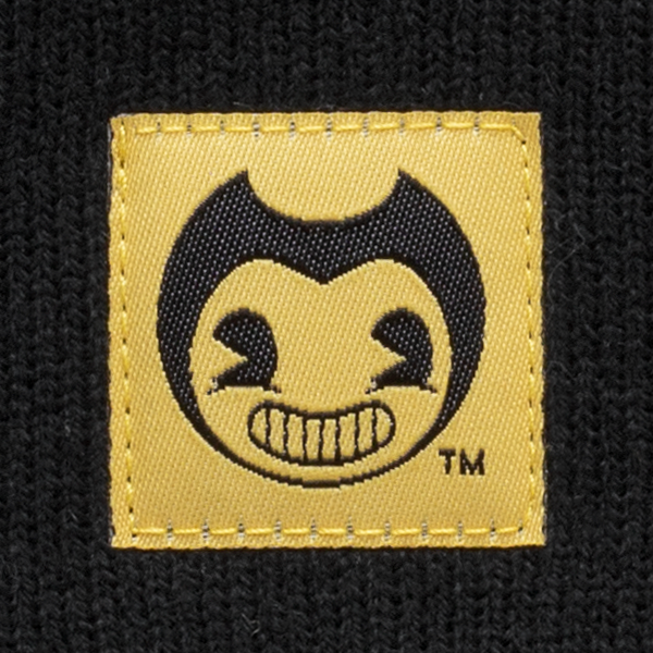 Bendy Basic Black Beanie - Bendy