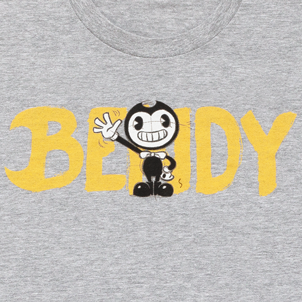 Bendy Title Sketch T-Shirt - Bendy