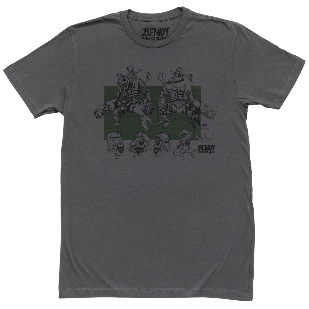 Bendy Wilson's Beast T-Shirt - Grey - Bendy