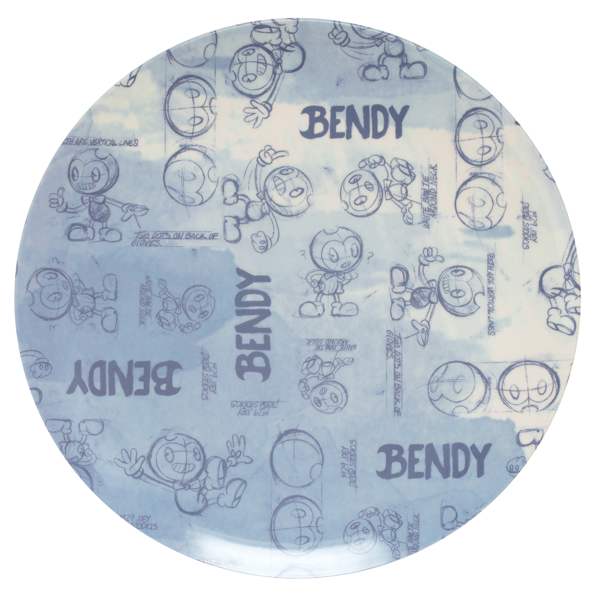 Bendy Concept Melanine Plates (4pk) - Bendy