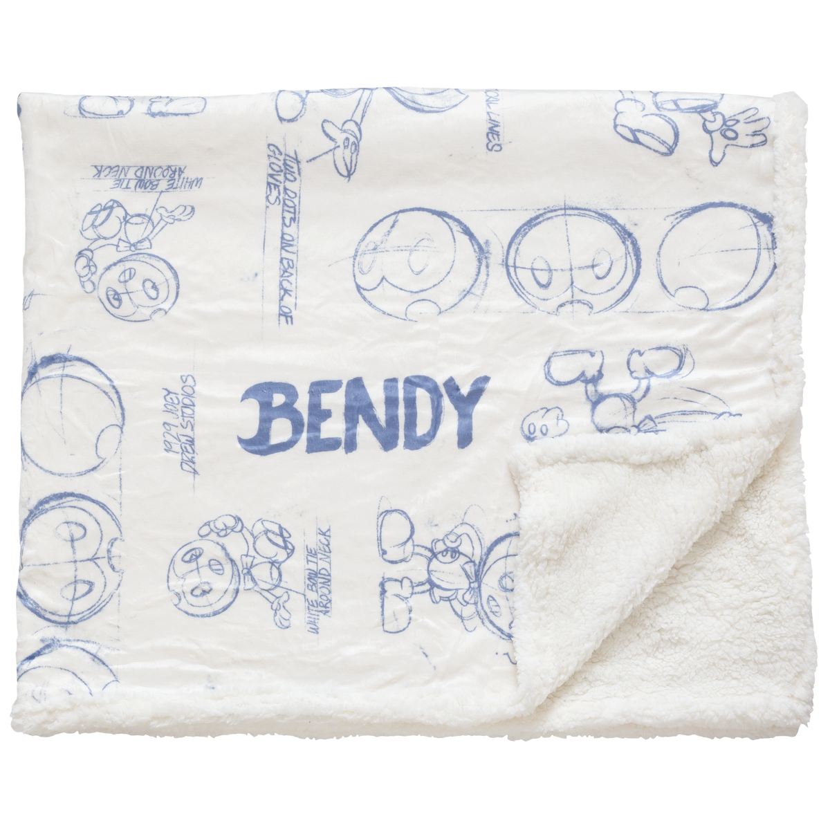 Bendy Concept Throw Blanket - Bendy