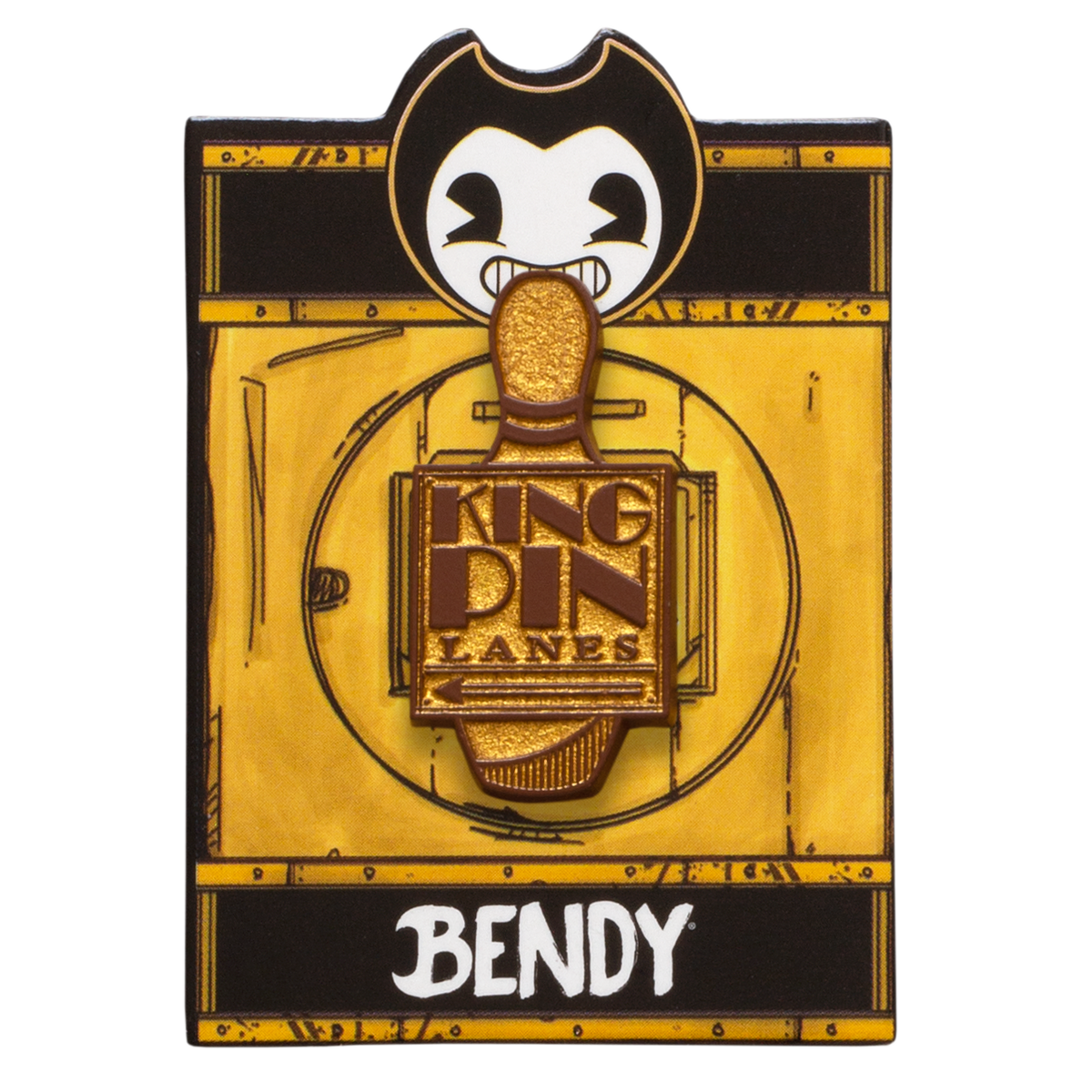 Bendy Kingpin Molded Pin - Bendy