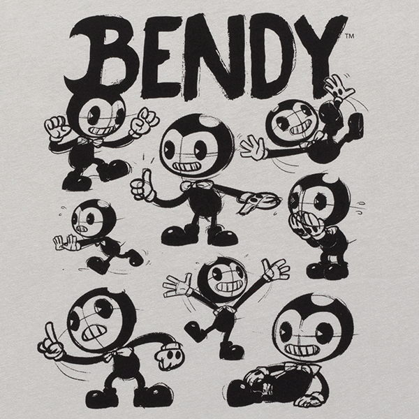 Bendy Concept Art T-Shirt - Bendy