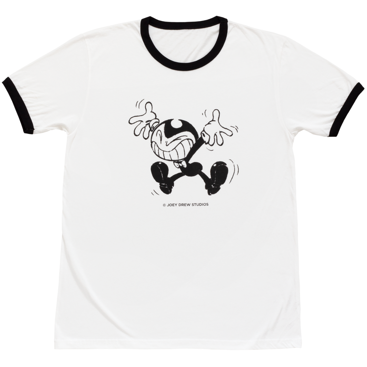 Bendy Comic Ringer T-Shirt - Bendy