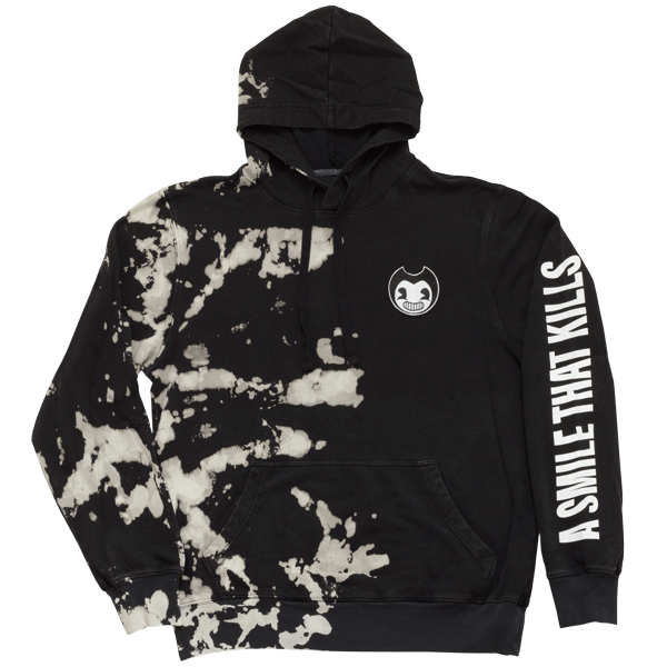 Bendy Smile Kills Tie Dye Hoodie - Bendy