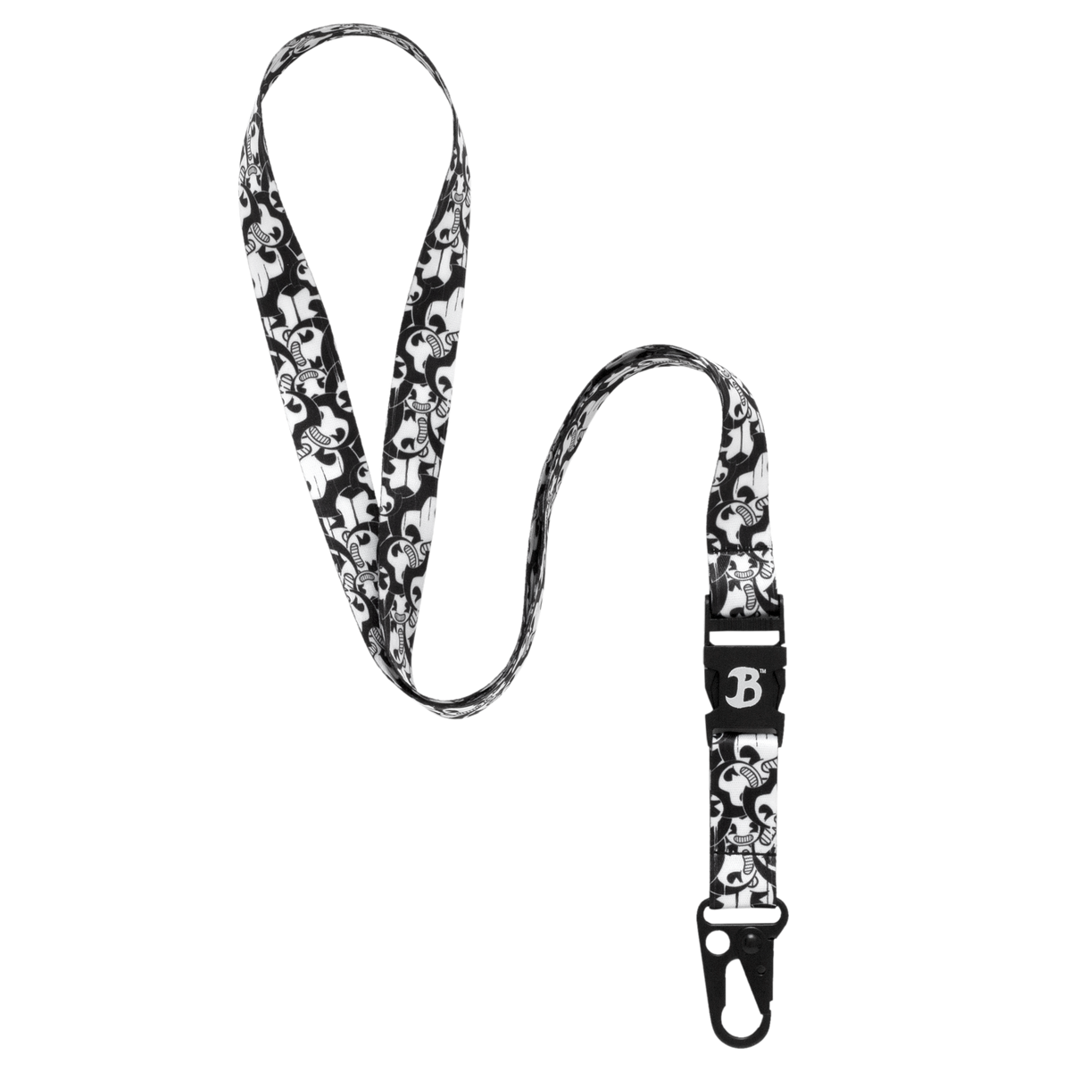 Bendy Inky Drip Lanyard - Bendy
