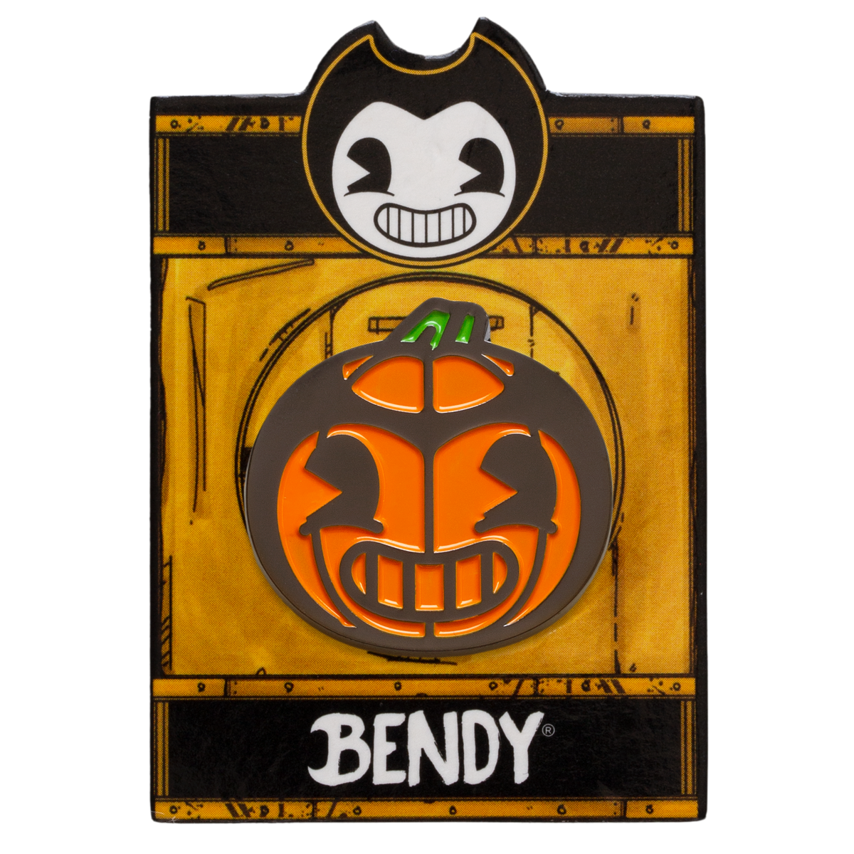 Bendy Halloween Candy Basket - Bendy