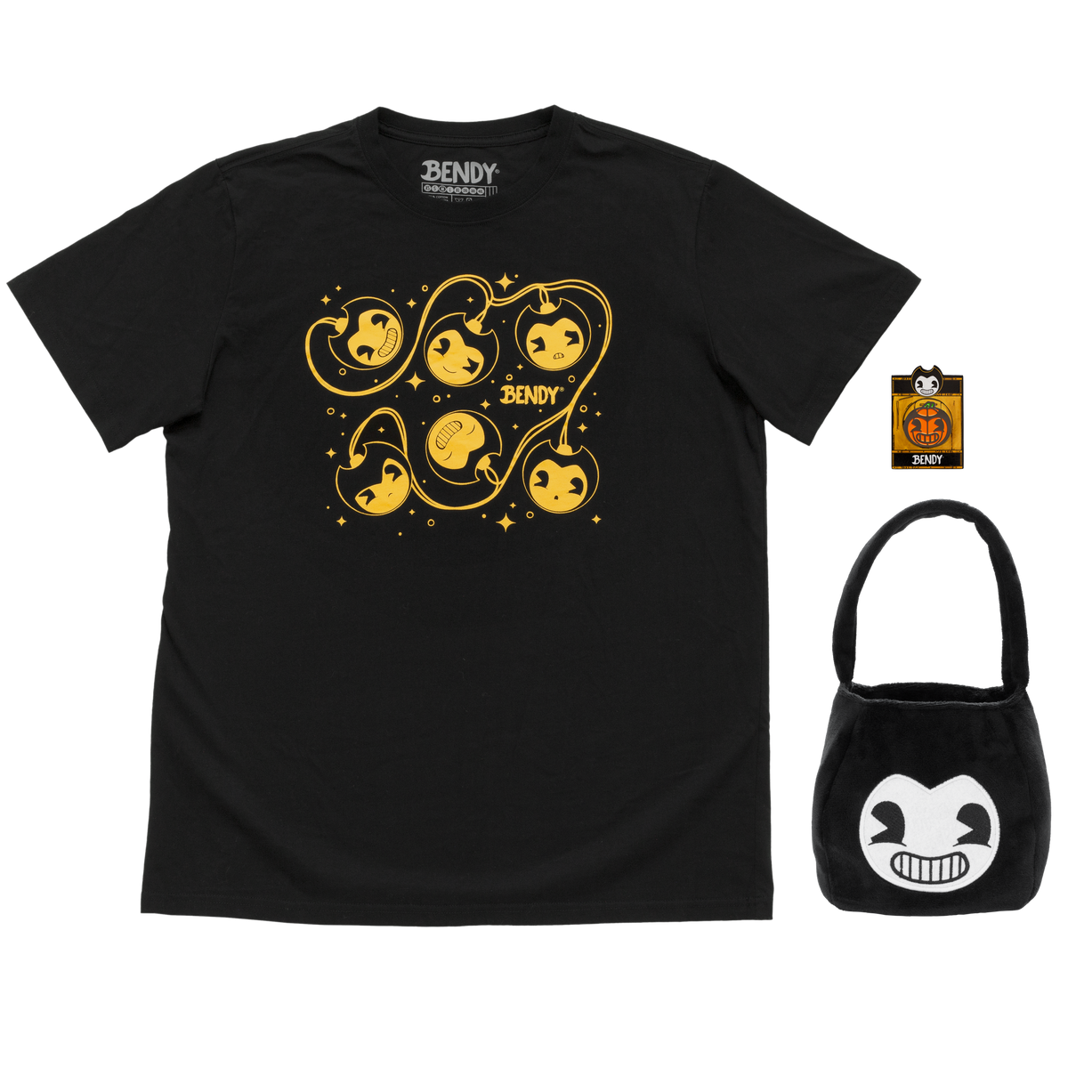 Bendy Halloween Candy Basket - Bendy