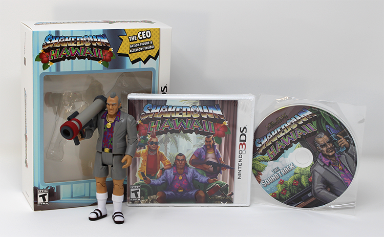 シェイクダウン ハワイ SHAKEDOWN HAWAII 北米版 3DS Shakedown: Hawaii • Nintendo 3DS™ (Collector's Edition)