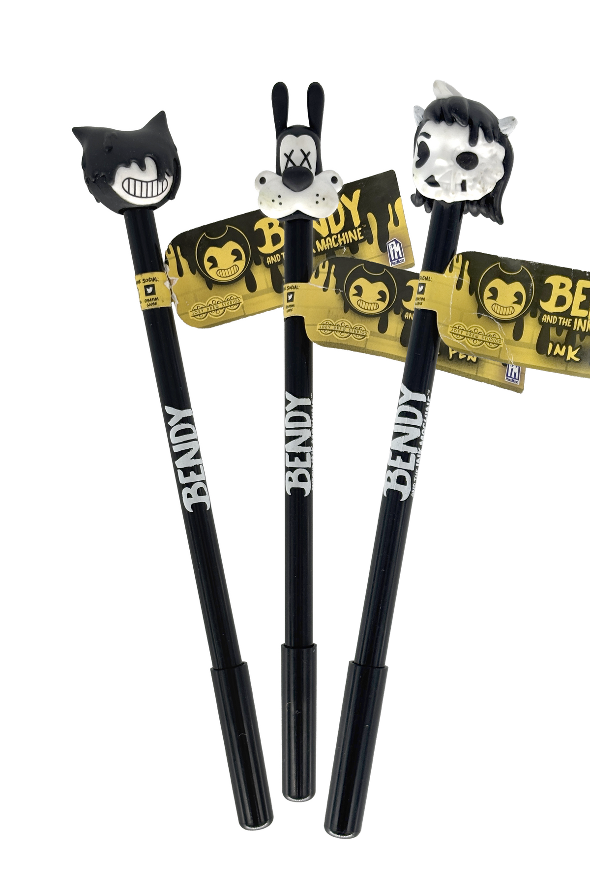 Bendy Pen Toppers - 3 Pack