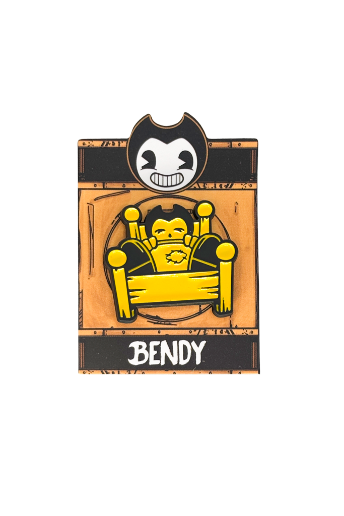 Bendy in Bed Pin-1