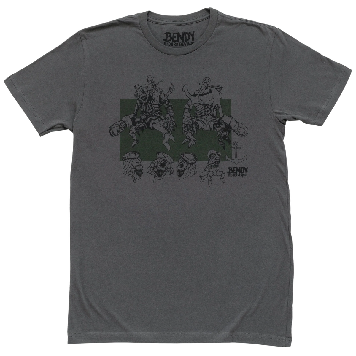 Bendy Wilson's Beast T-Shirt - Grey-1