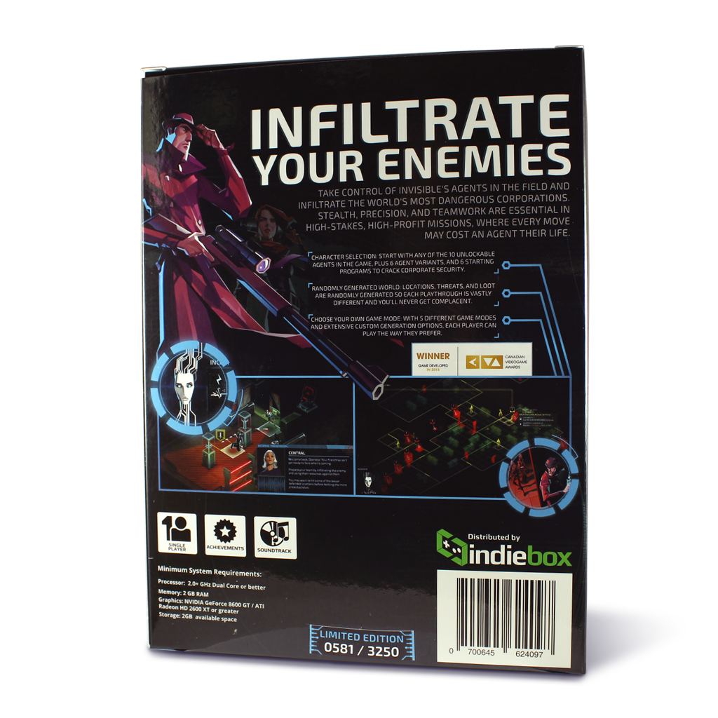 Invisible Inc.: Collector's Edition - IndieBox