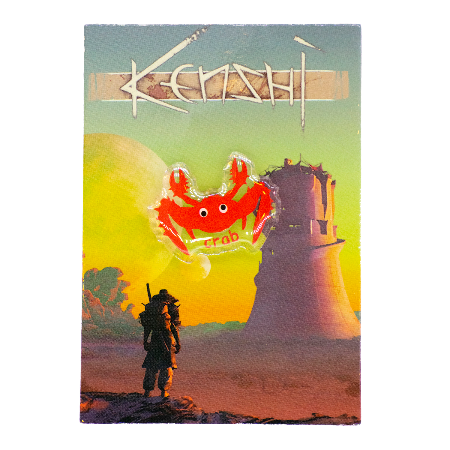Crab Acrylic Pin
