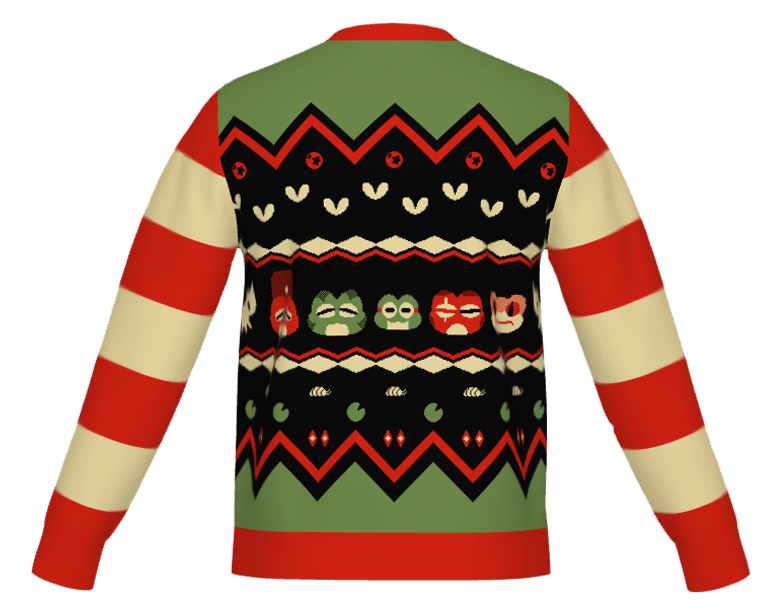 Frogsong Knitted Holiday Sweater