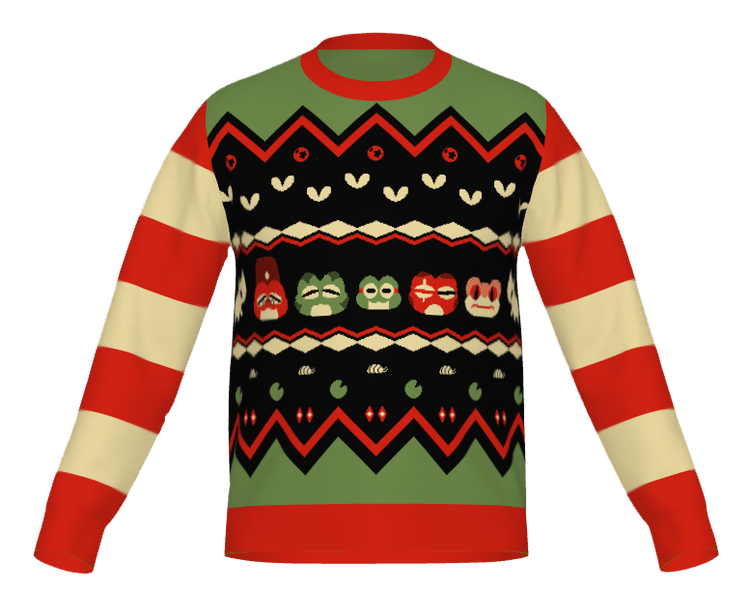 Frogsong Knitted Holiday Sweater