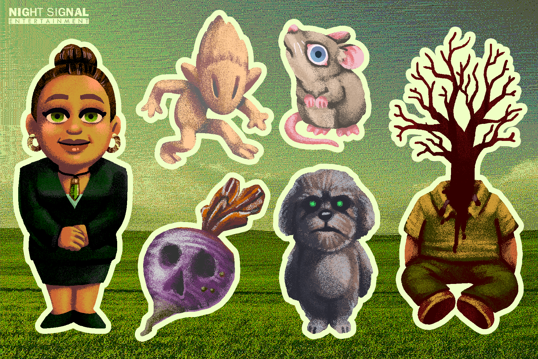 HSH Hazards Sticker Sheet