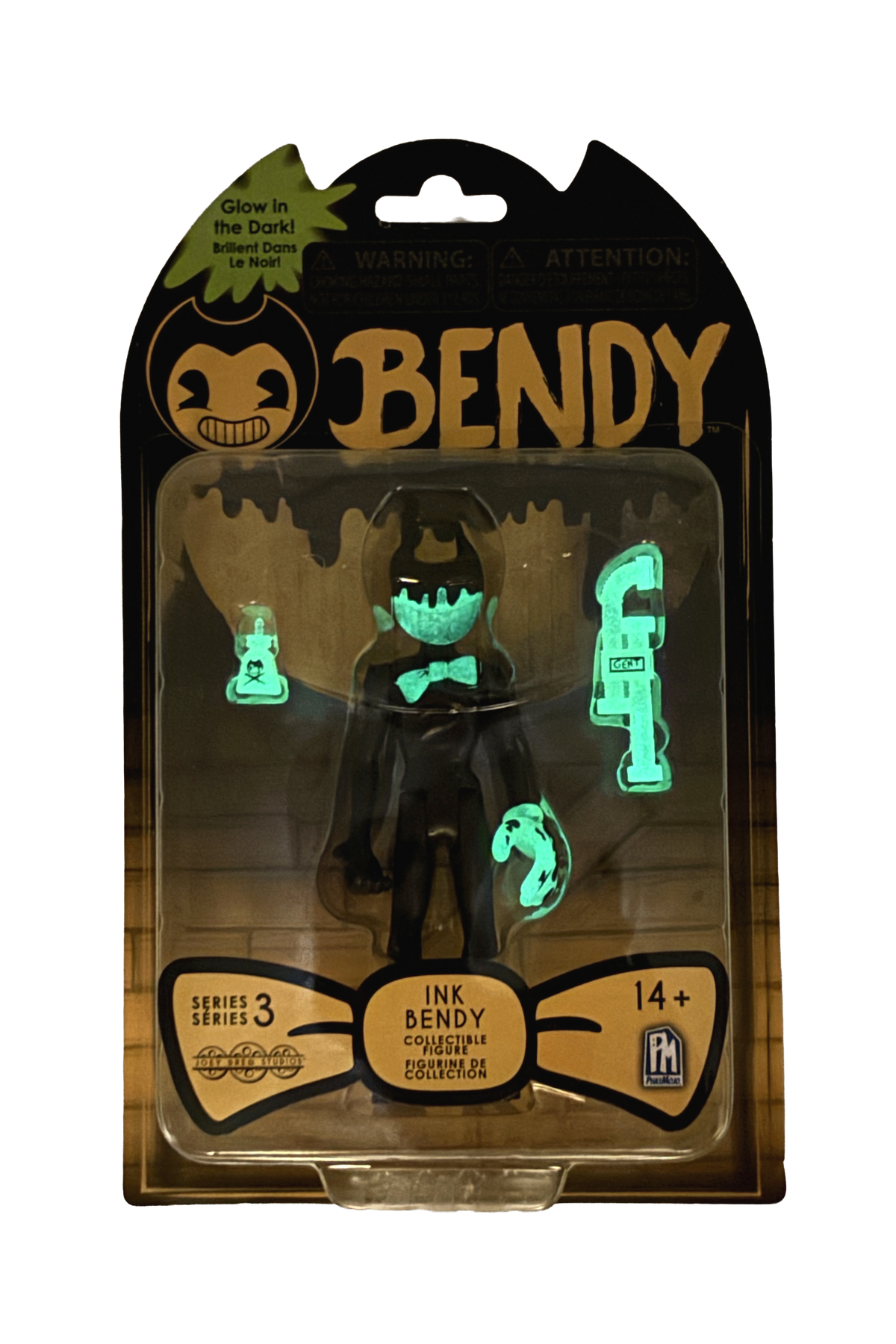 Ink Bendy Glow In The Dark Action Figure (6") - Bendy