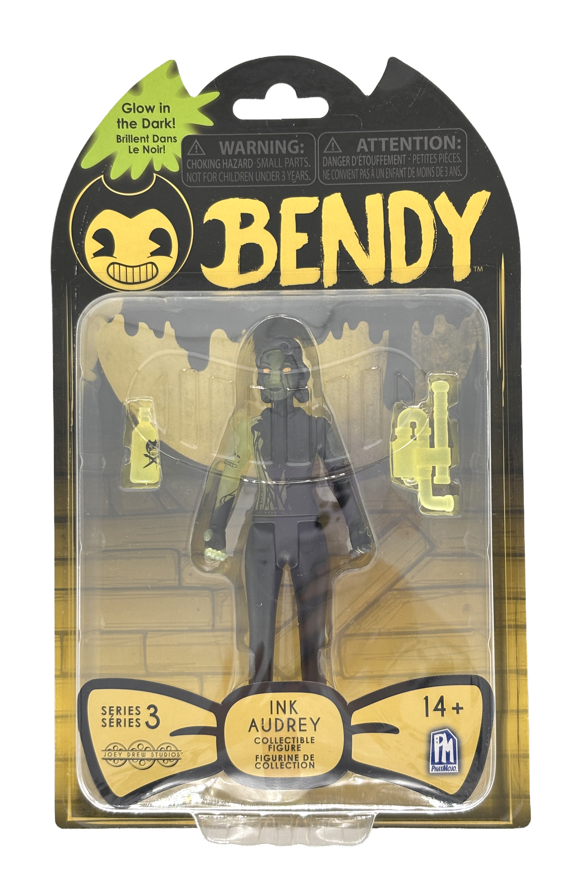 Ink Audrey Glow In The Dark Action Figure (6") - Bendy
