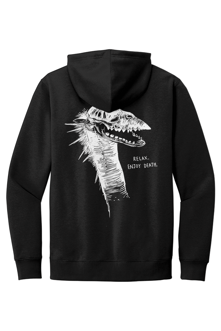 Beak Thing: “Relax. Enjoy Death” Pullover