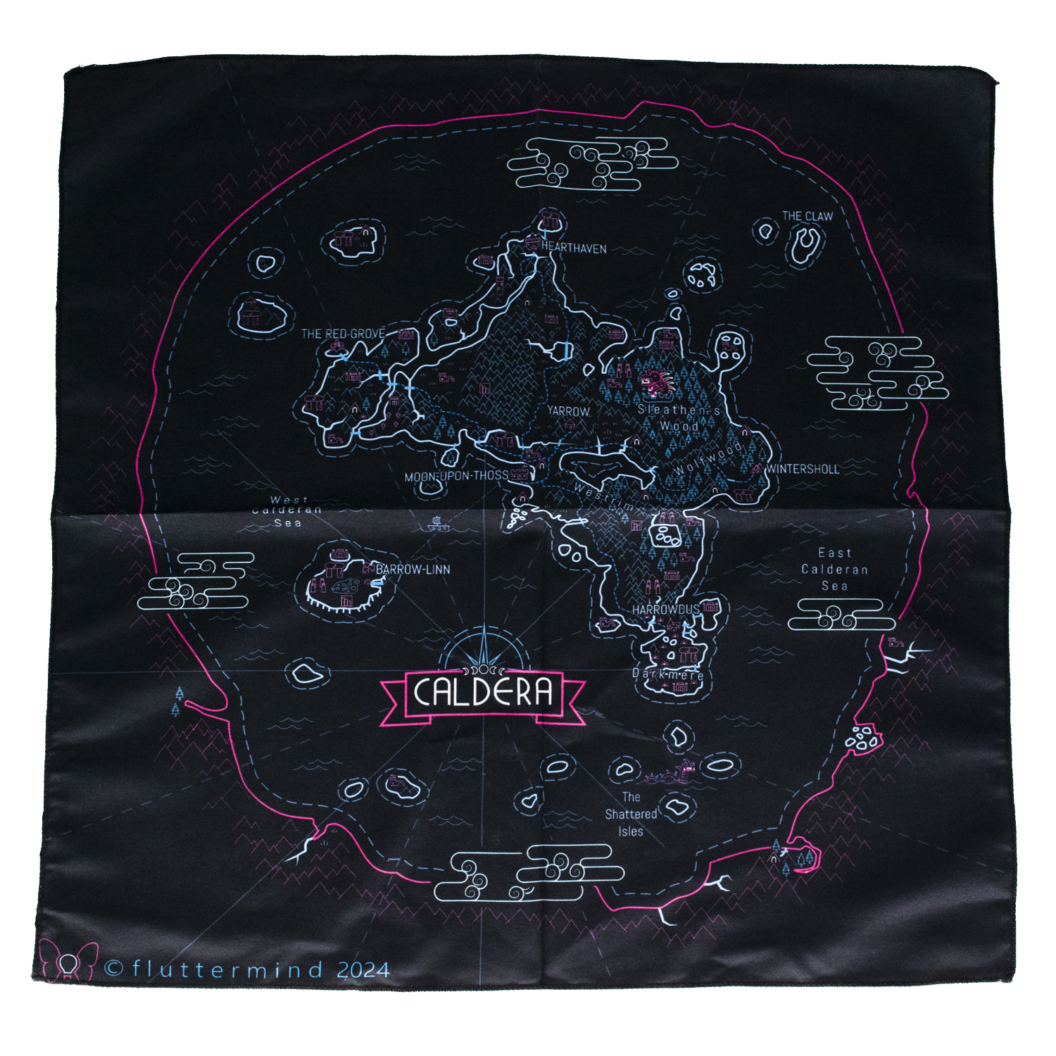 Moonring Cloth Map of Caldera-3