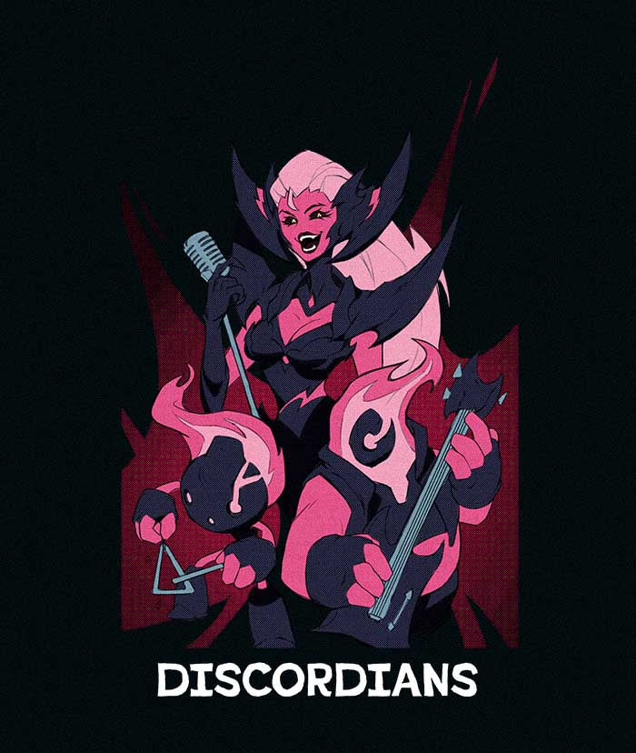 Soundfall: Discordians Band Tee-2