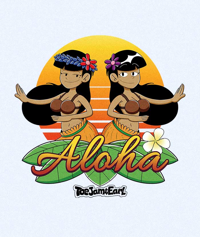 Aloha! from ToeJam & Earl