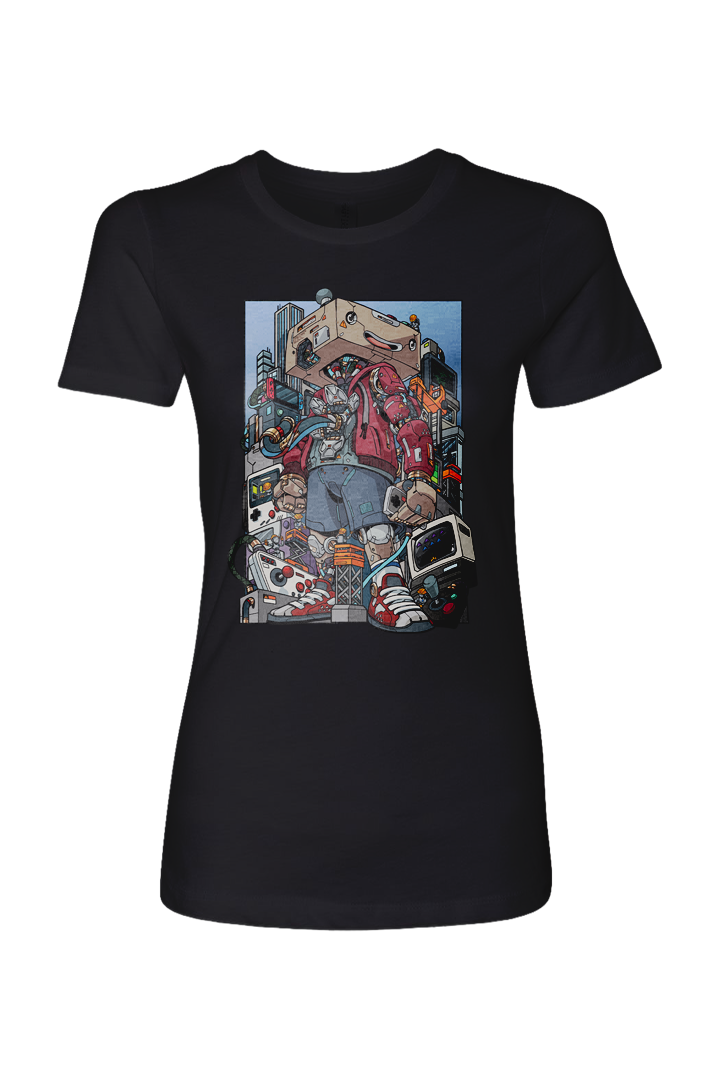The MIX 10 Year Anniversary B-Boy Buttons Giant Robo Shirt-3