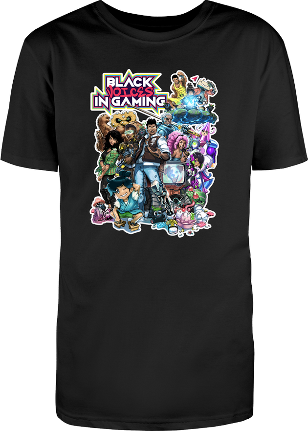 Black Voices in Gaming Shirt
