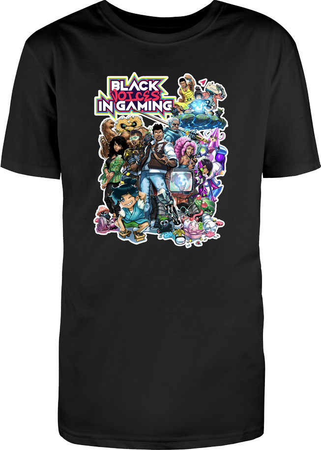 Black Voices in Gaming Shirt