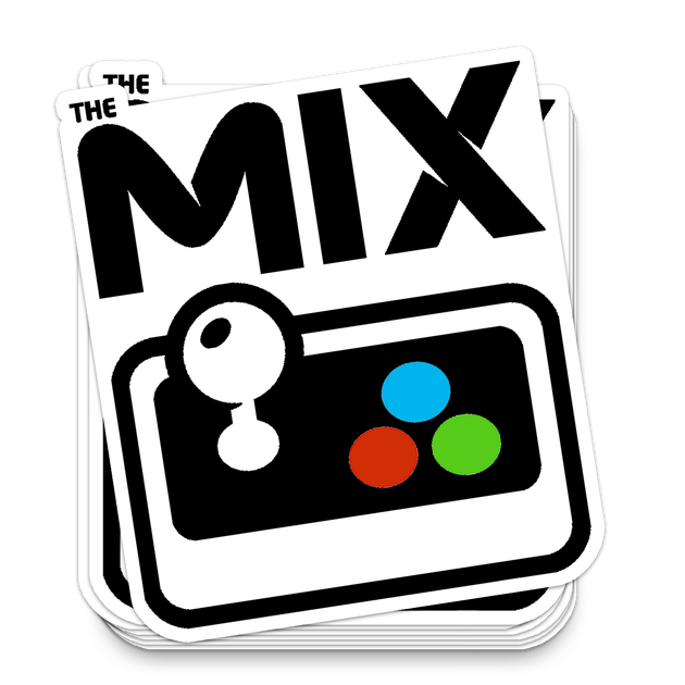 The MIX Square Logo Sticker
